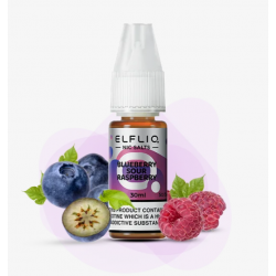 ELFLIQ Elf Bar Salt Likit - Blueberry Sour Raspberry 30ml (50mg)