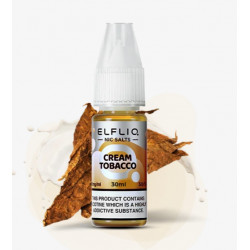 ELFLIQ Elf Bar Salt Likit - Cream Tobacco 30ml (50mg)