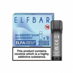Elf Bar Elfa Blueberry Sour Raspberry Pod Kartuş (1Adet)